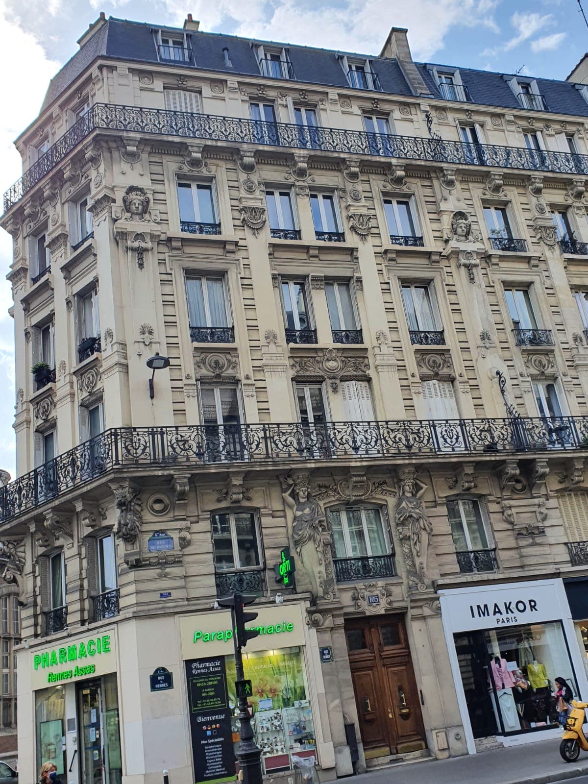Appartement immeuble pierre de taille Paris 6 — Paris